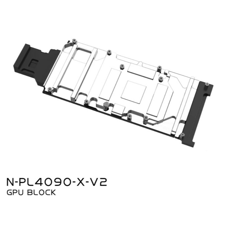 Rtx 4090 Water Block - N-PL4090-X-V2 وحدة تبريد مائية للبطاقة الرسومية