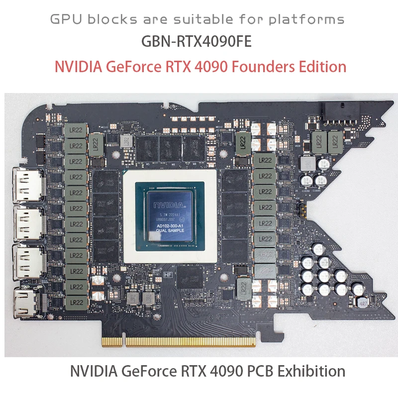 بلوك تبريد Granzon لبطاقة NVID - مراجعة Rtx 4090 Water Block وسعره