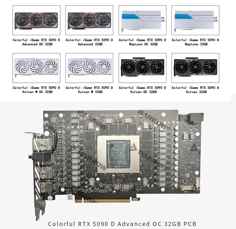 مكثف مياه وحدة معالجة الرسومات - مراجعة Rtx 5090 32Gb وسعره
