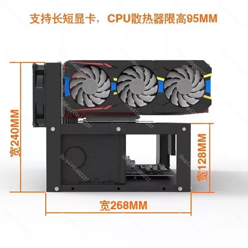 إطار جهاز تعدين الرسوميات (GPU - مراجعة Gpu Mining Rig Frame 8 Gpu وسعره