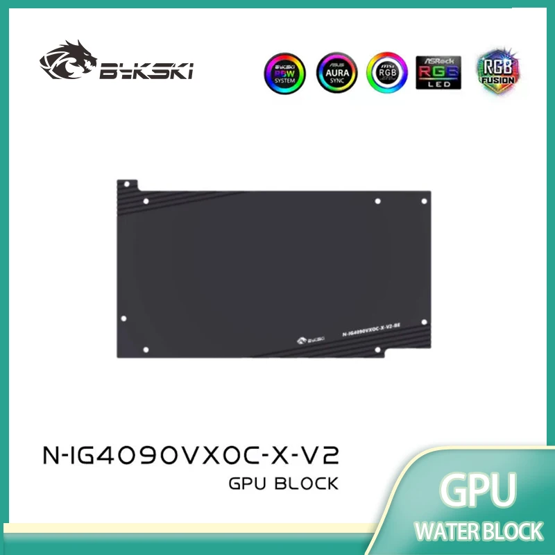 مكعب تبريد Bykski لبطاقة الرسو - مراجعة Rtx 4090 Water Block وسعره